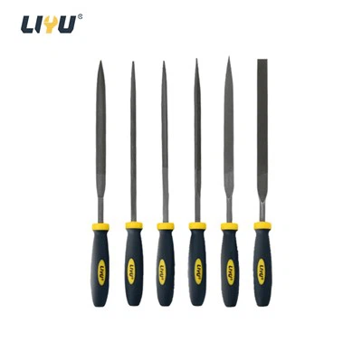 Viilasarja Muotoiluviilan kiillotustanko metalliseos Fitter Erilaiset viilan kiillotustyökalut 3*140mm 6-osainen setti